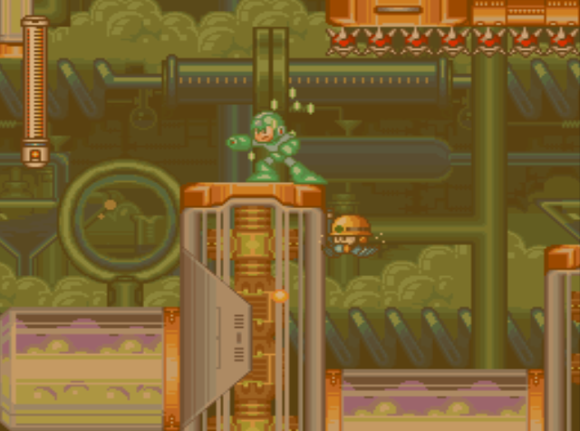 Mega Man 7 screenshot - Burst Man